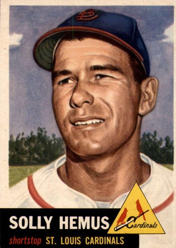 Solly Hemus, 1953 Topps Baseball