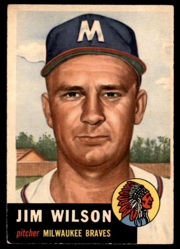 Jim Wilson, 1953 Topps Baseball