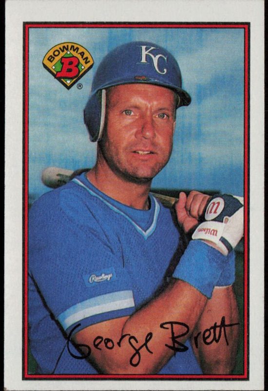George Brett, 1989 Bowman Baseball