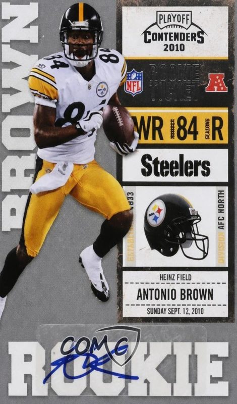 Antonio Brown, 2010 Panini Contenders Football