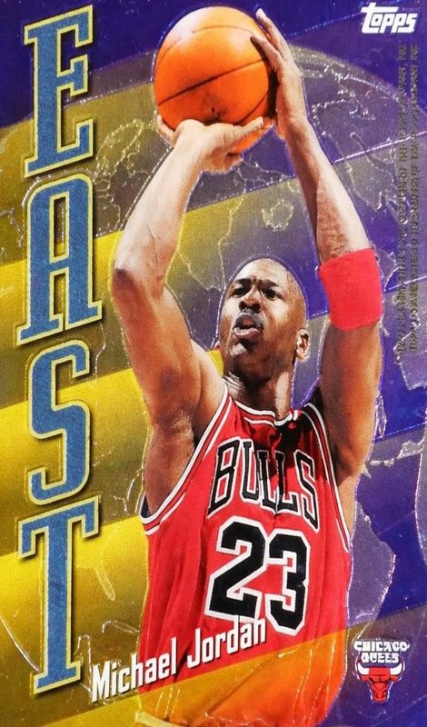 Michael Jordan, 1998 Topps East West Basketball
