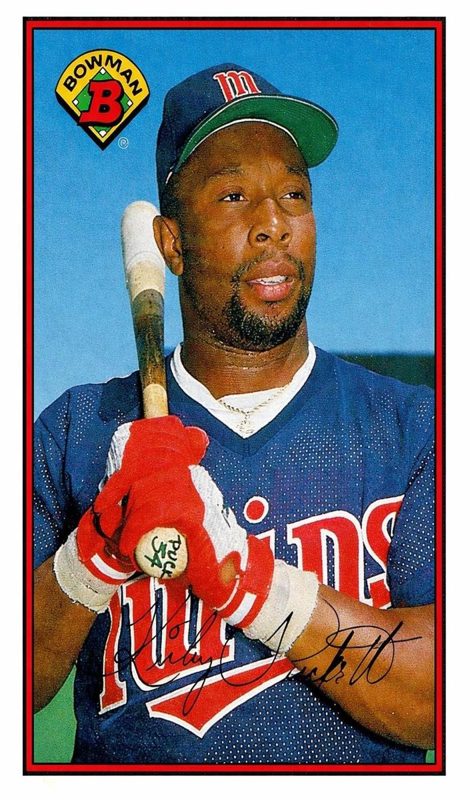 Kirby Puckett, 1989 Bowman Baseball