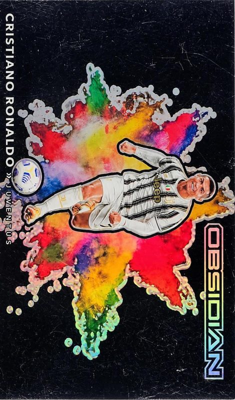 Cristiano Ronaldo, 2020 Panini Obsidian Black Soccer