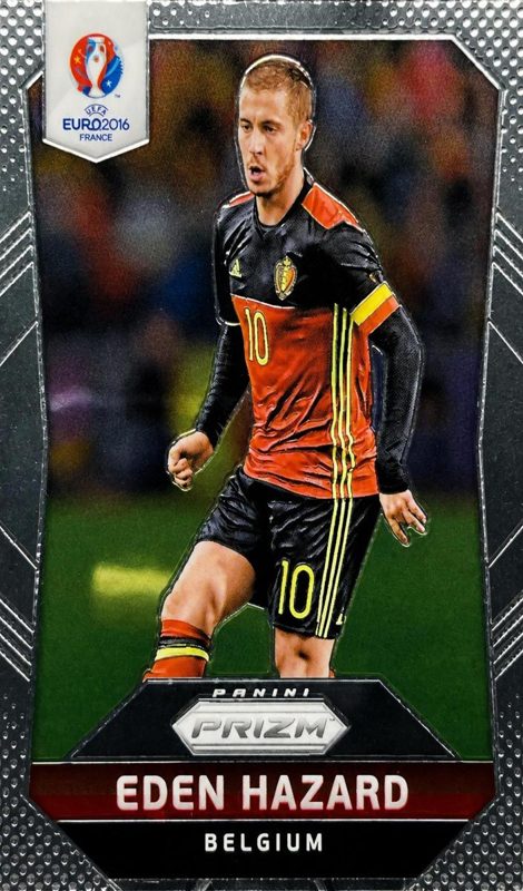 Eden Hazard, 2016 Panini Prizm UEFA Euro Soccer