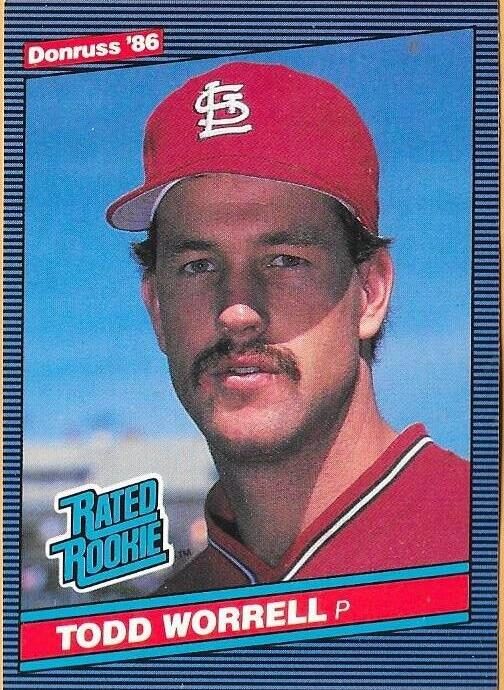 Todd Worrell, 1986 Donruss Baseball