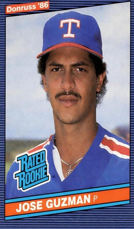 Jose Guzman, 1986 Donruss Baseball