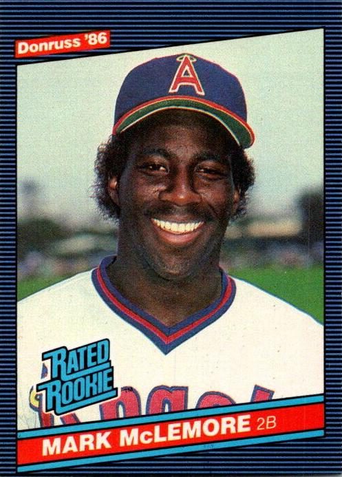Mark McLemore, 1986 Donruss Baseball