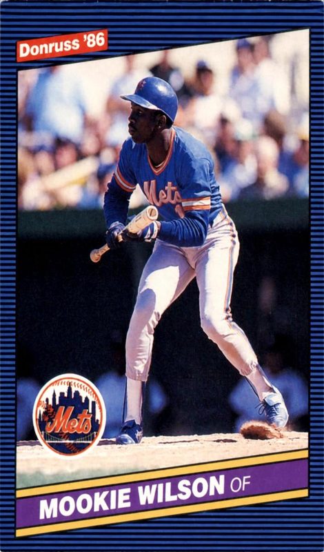 Mookie Wilson, 1986 Donruss Baseball