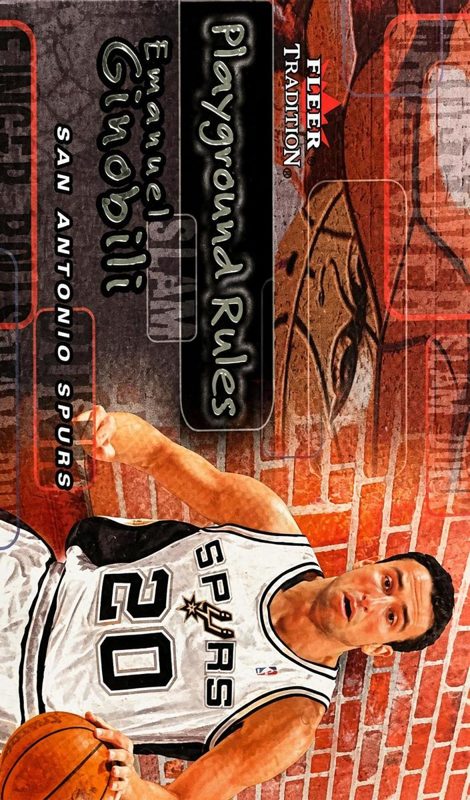 Manu Ginobili, 2002 Fleer Tradition Basketball