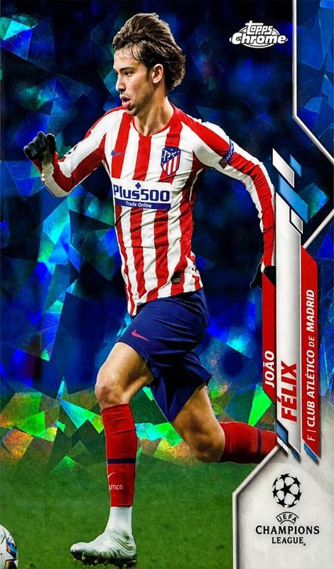 Joao Felix, 2019 Topps Chrome Sapphire UEFA Champions League Soccer