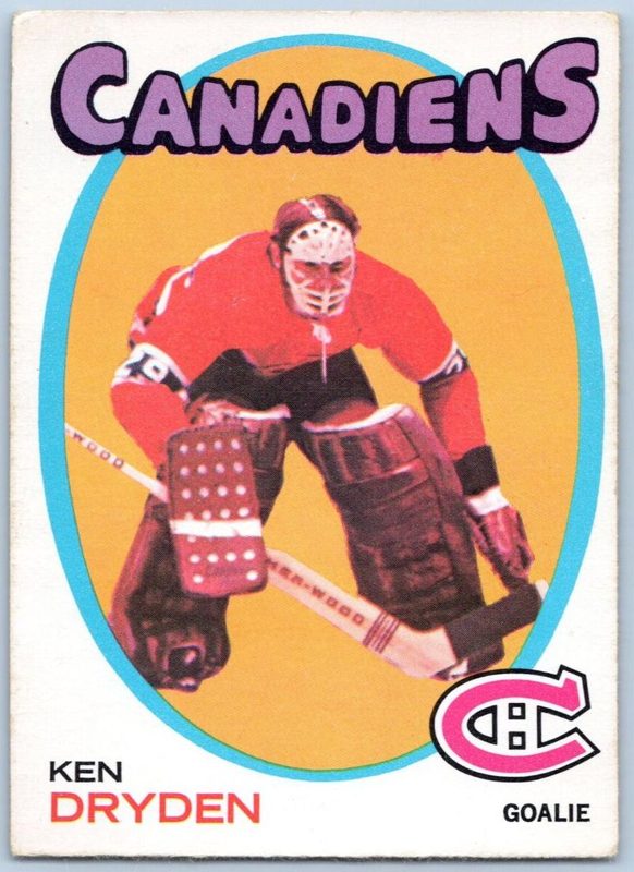 Ken Dryden, 1971 O-Pee-Chee Hockey