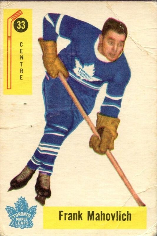 Frank Mahovlich, 1958 Parkhurst Hockey