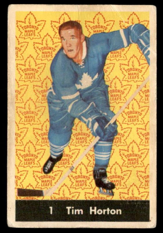 Tim Horton, 1961 Parkhurst Hockey