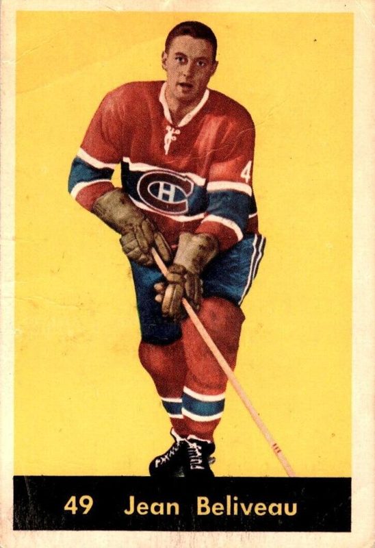 Jean Beliveau, 1960 Parkhurst Hockey