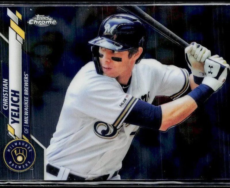 Christian Yelich, 2020 Topps Chrome Baseball
