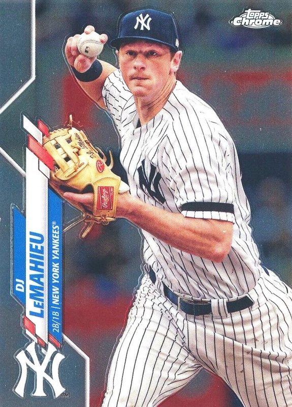 DJ LeMahieu, 2020 Topps Chrome Baseball