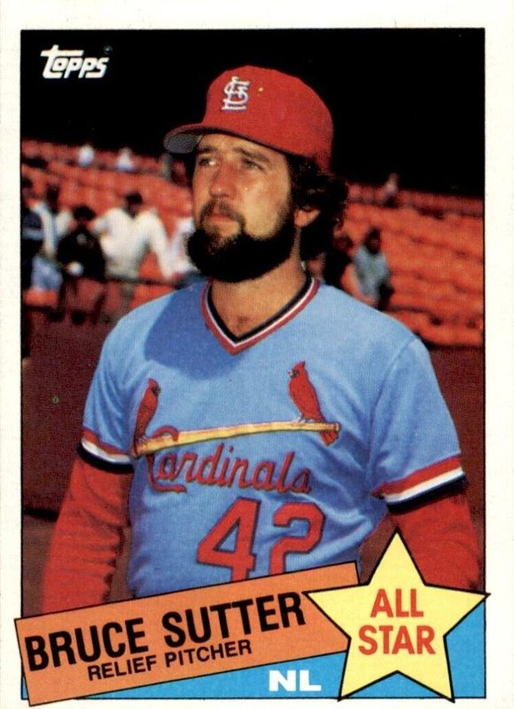 Bruce Sutter, 1985 Topps Baseball