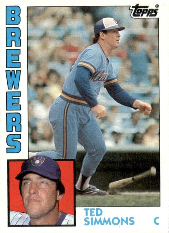 Ted Simmons, 1984 Topps Baseball