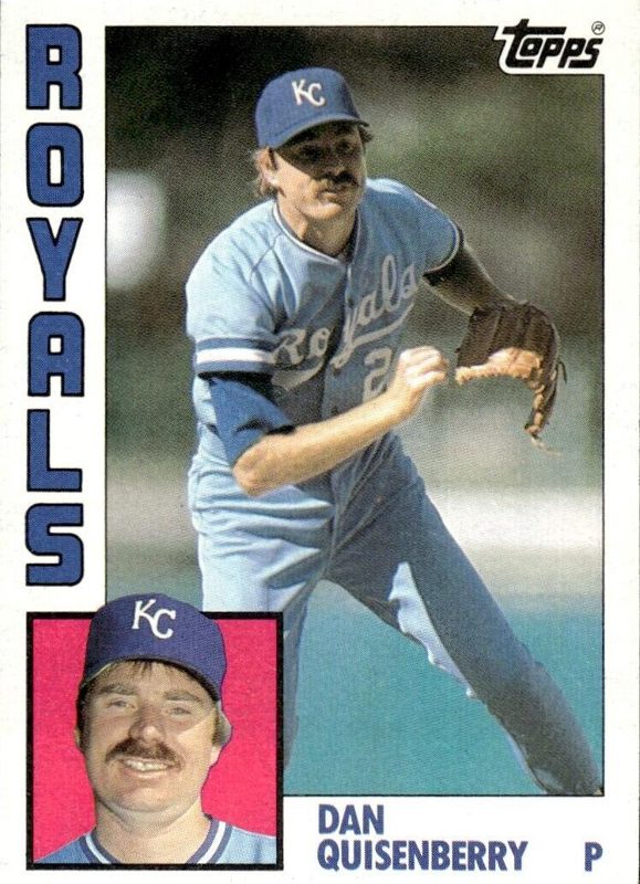 Dan Quisenberry, 1984 Topps Baseball