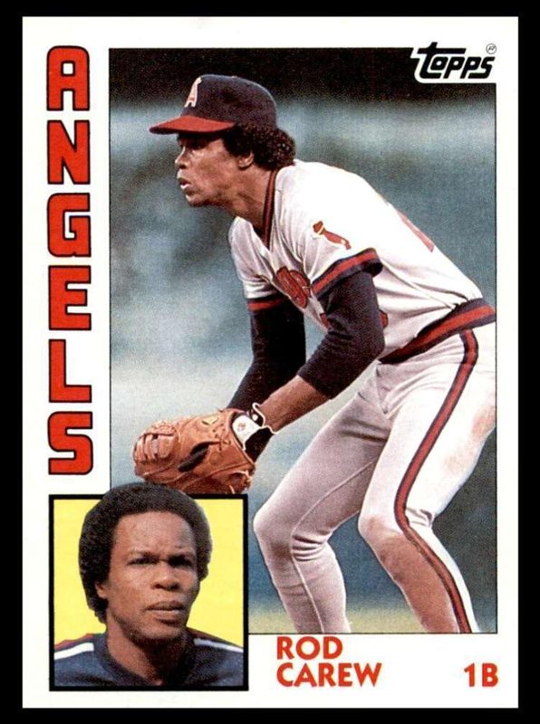 Rod Carew, 1984 Topps Baseball
