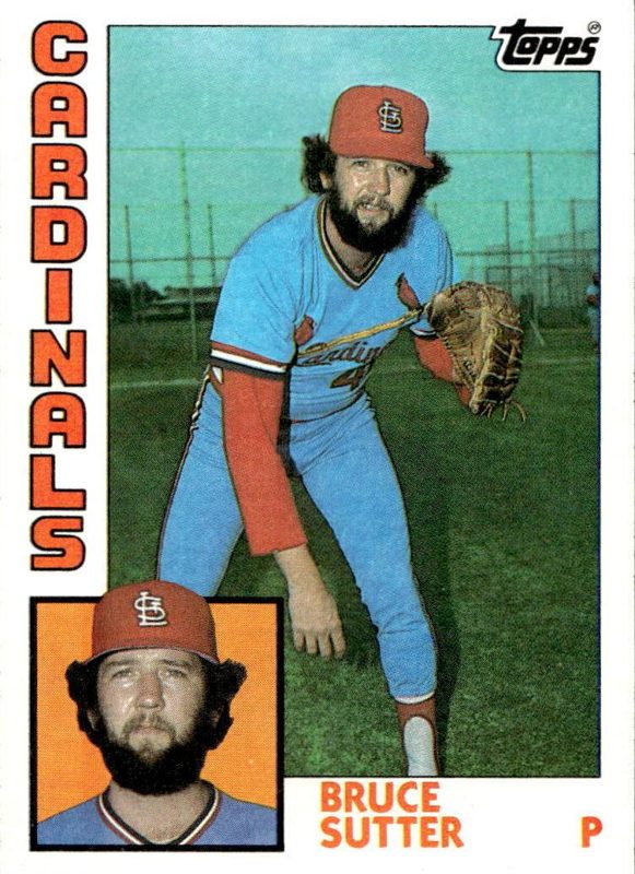 Bruce Sutter, 1984 Topps Baseball