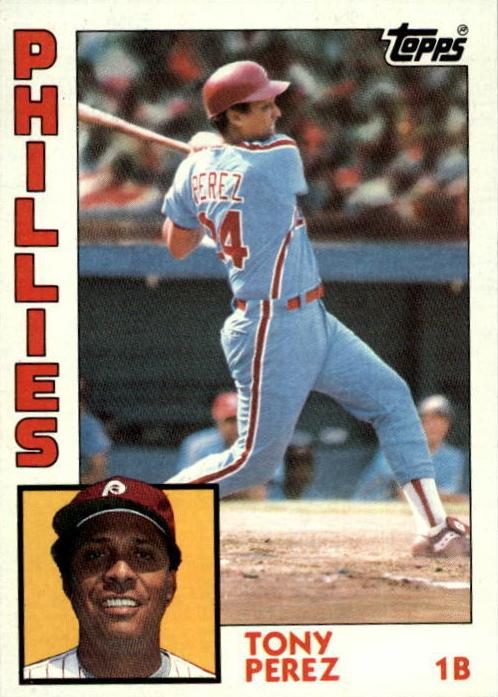 Tony Perez, 1984 Topps Baseball