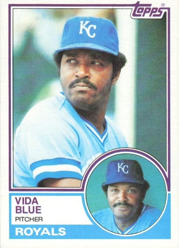 Vida Blue, 1983 Topps Baseball