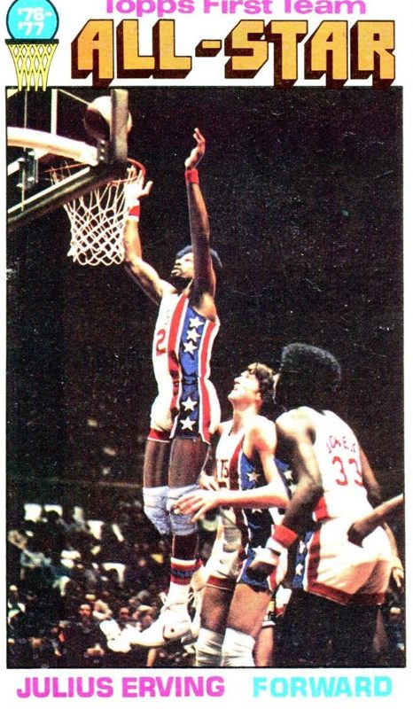 Julius Erving, 1976 Topps Basketball