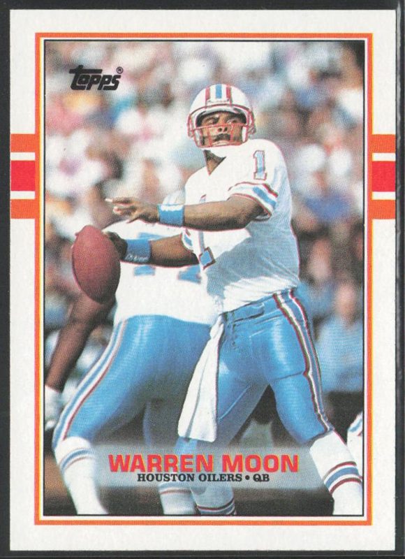 Warren Moon, 1989 Topps Football