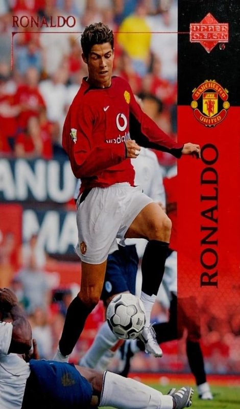 Cristiano Ronaldo, 2003 Upper Deck Manchester United Soccer