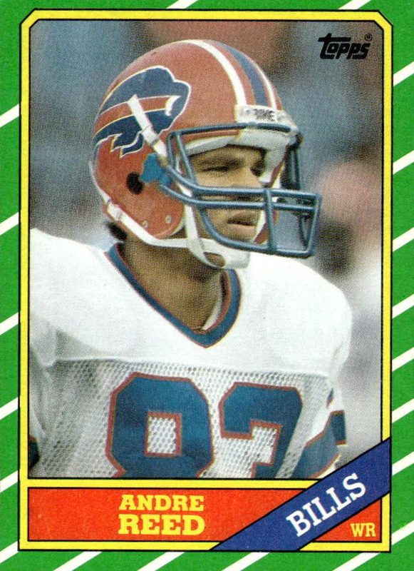Andre Reed, 1986 Topps Football