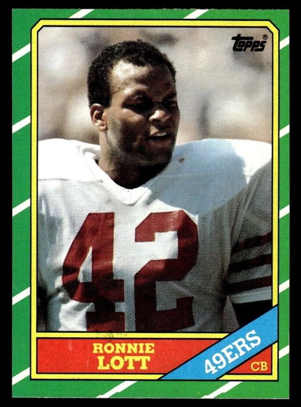 Ronnie Lott, 1986 Topps Football