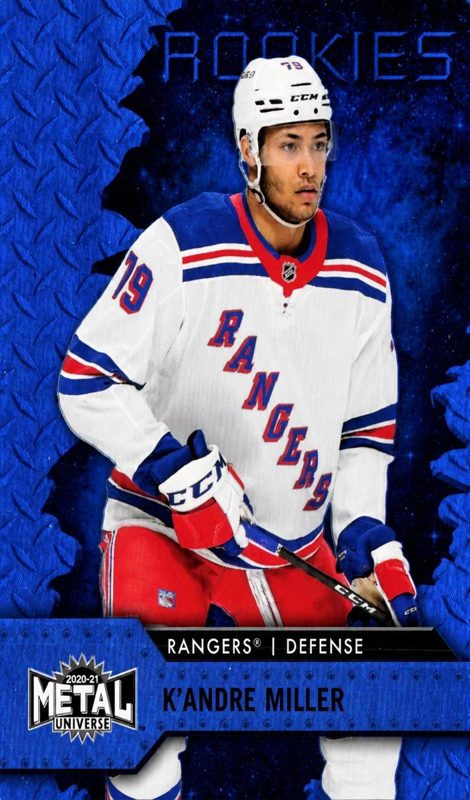 K'Andre Miller, 2020 Skybox Metal Universe Hockey