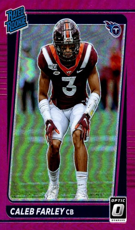 Caleb Farley, 2021 Panini Donruss Football