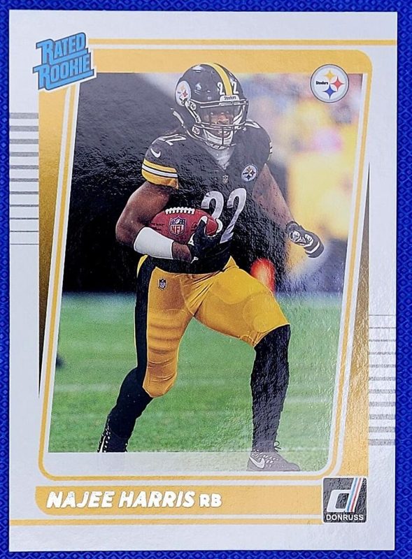 Najee Harris, 2021 Panini Donruss Football