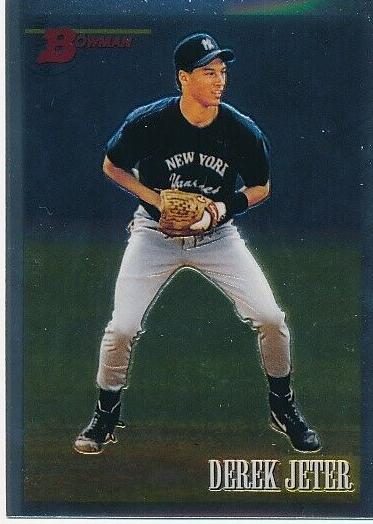 Derek Jeter, 2002 Bowman Chrome Baseball