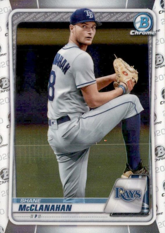 Shane McClanahan, 2020 Bowman Chrome Draft Baseball