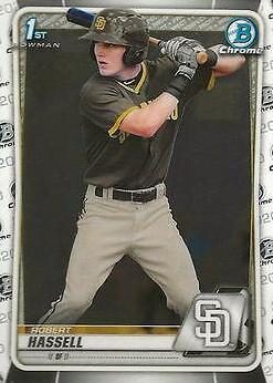 Robert Hassell, 2020 Bowman Chrome Draft Baseball