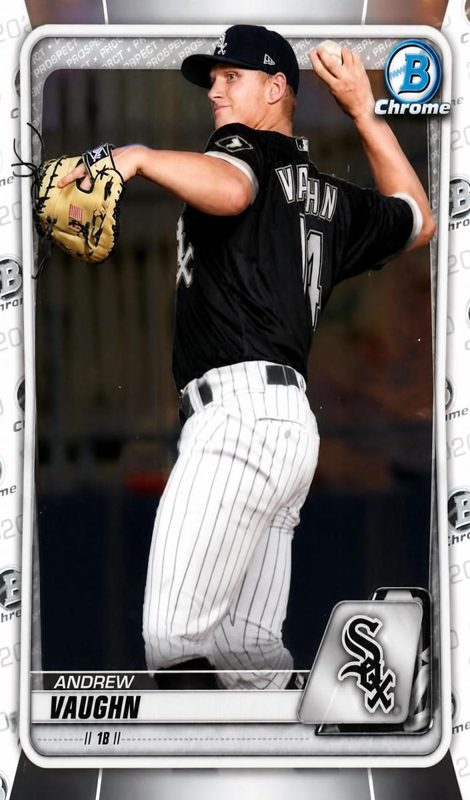 Andrew Vaughn, 2020 Bowman Chrome Draft Baseball