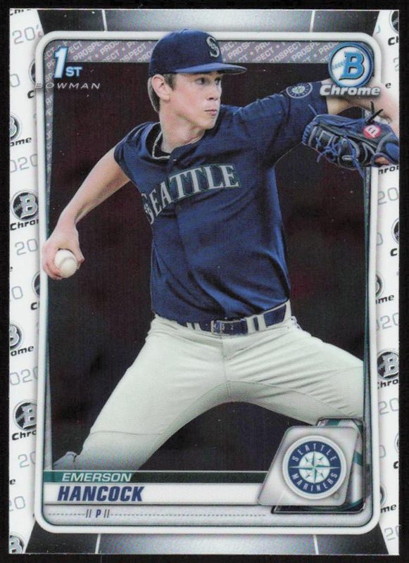 Emerson Hancock, 2020 Bowman Chrome Draft Baseball