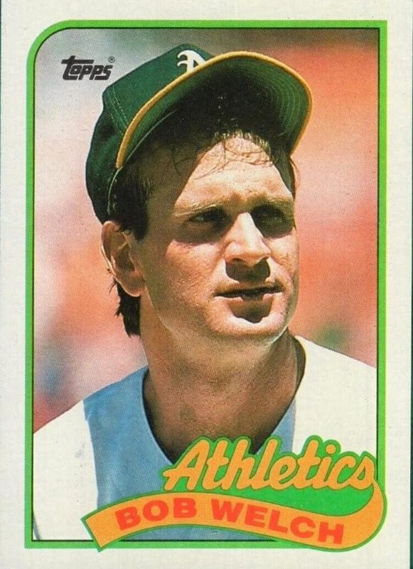Bob Welch, 1989 Topps Baseball