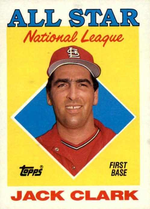 Jack Clark, 1988 Topps Baseball