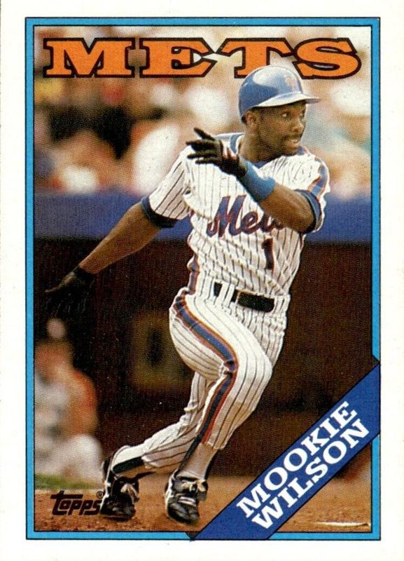 Mookie Wilson, 1988 Topps Baseball