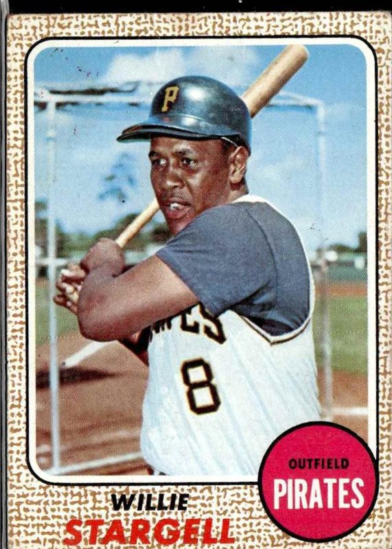 Willie Stargell, 1968 Topps Baseball