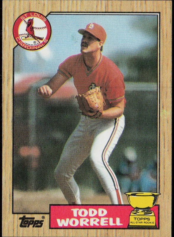 Todd Worrell, 1987 Topps Baseball