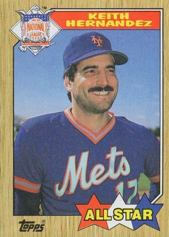 Keith Hernandez, 1987 Topps Baseball
