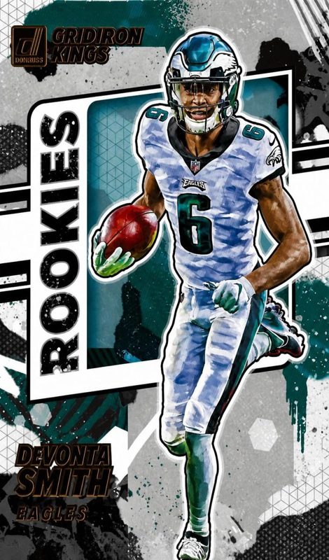 DeVonta Smith, 2021 Panini Donruss Football