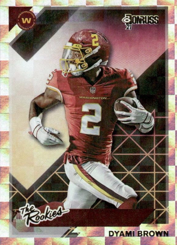 Dyami Brown, 2021 Panini Donruss Football