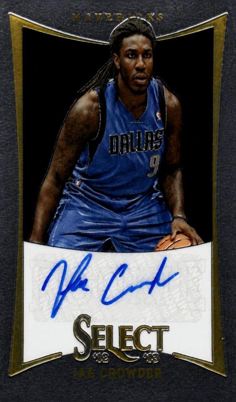 Jae Crowder, 2012 Panini Select Basketball