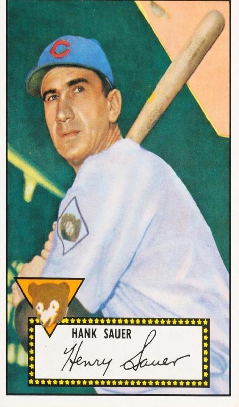 Hank Sauer, 1952 Topps Baseball